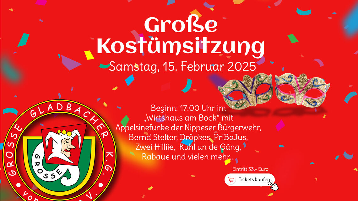 Kostümsitzung 2025 - Bergisch Gladbach